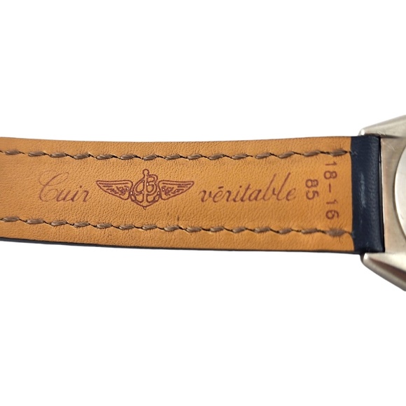 Breitling Windrider Chrono Sextant Watch B55045 White Dial Quartz #19098 - Picture 9 of 11